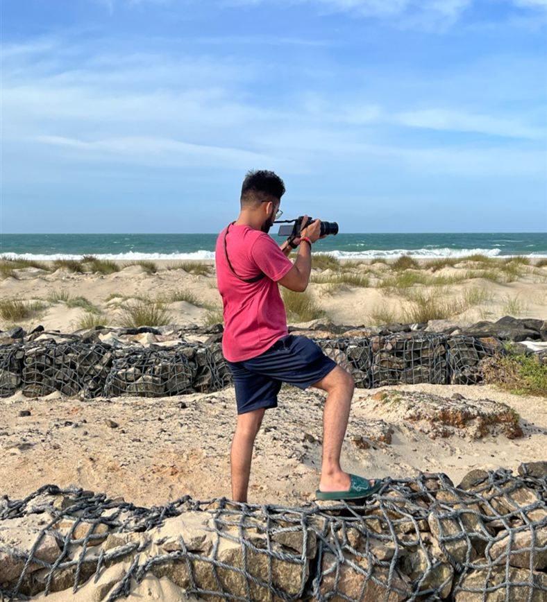 Me, behind the lens