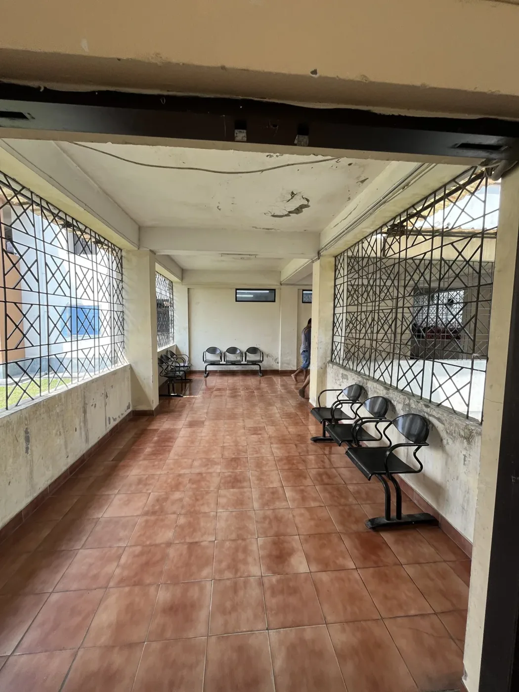 Corridor grills that breathe