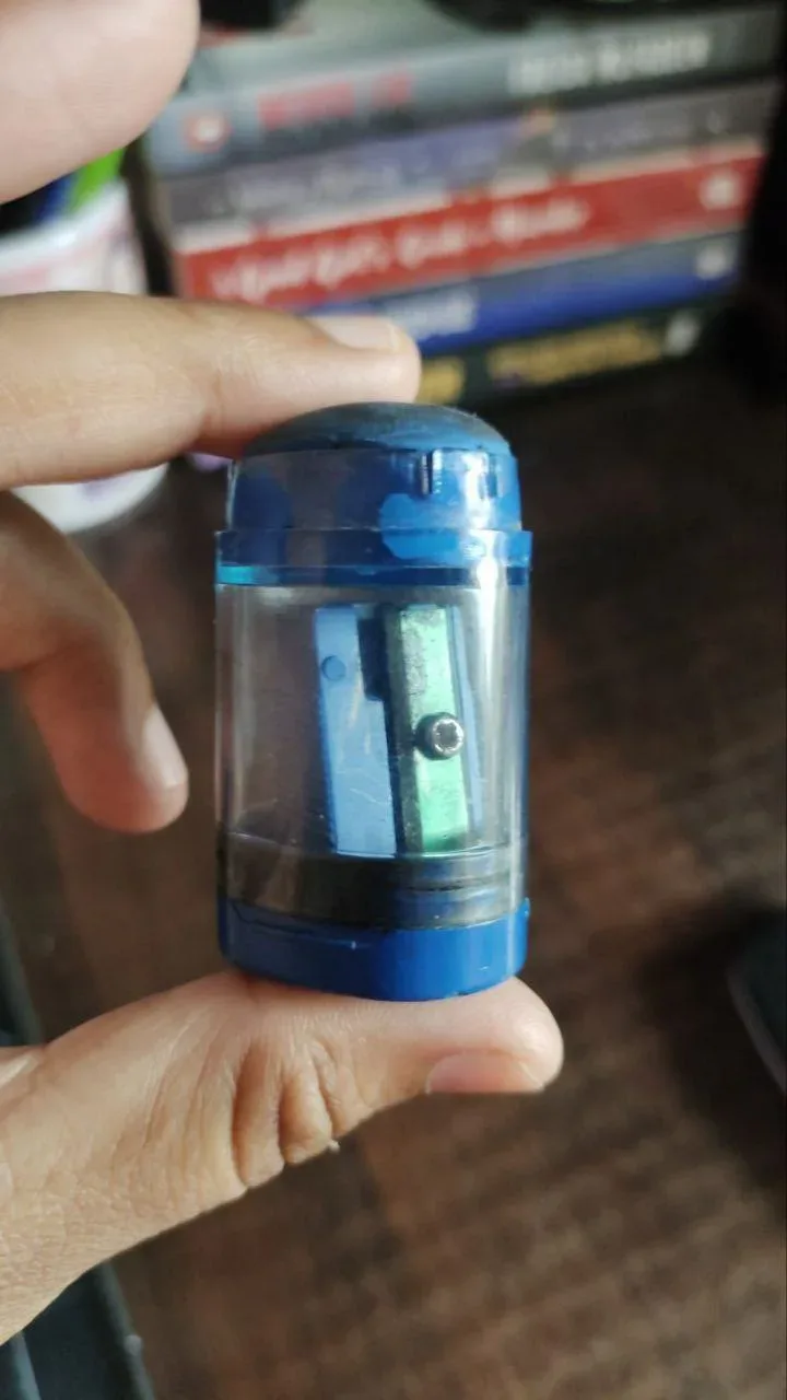 The sharpener that keeps things clean