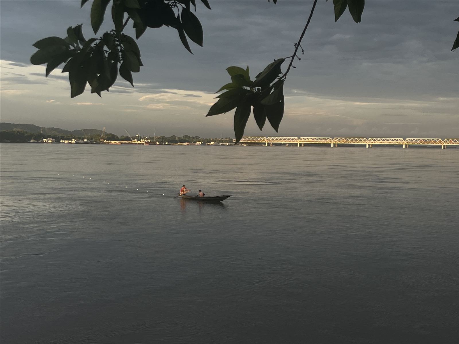 Dusk on the Brahmaputra, Guwahati